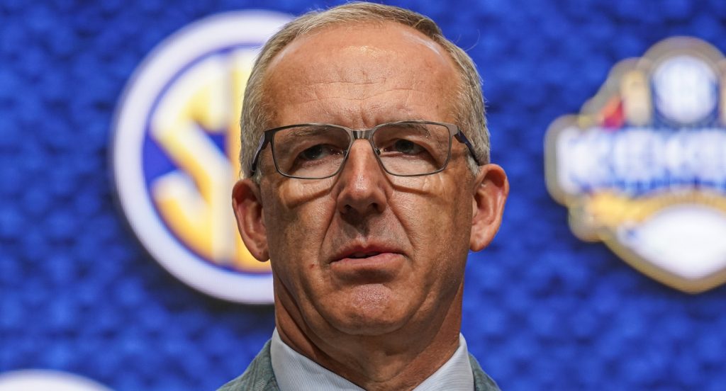 Greg Sankey pours cold water on changes to Sports Broadcasting Act