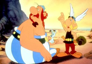 Asterix and Obelix.