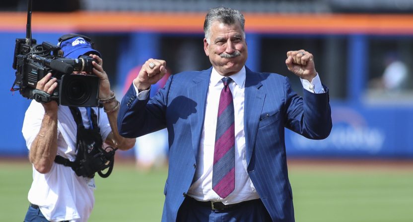 Former New York Mets first baseman Keith Hernandez