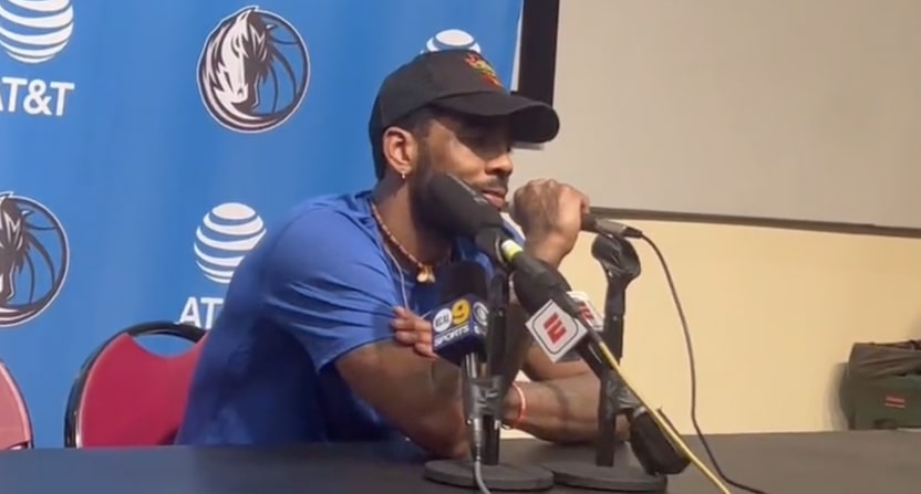 Kyrie Irving introductory press conference with the Dallas Mavericks