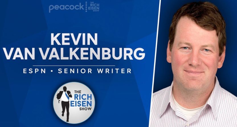 Kevin Van Valkenburg on The Rich Eisen Show in June 2022.