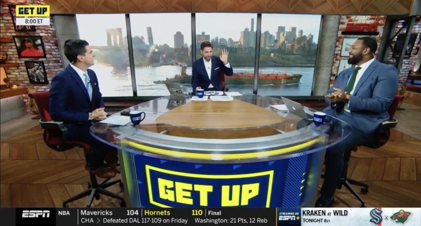 Mike Greenberg returns to Get Up