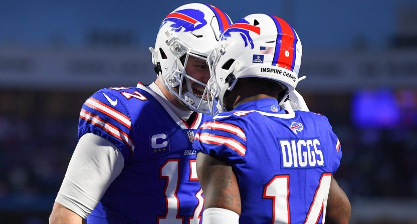 Stefon Diggs returns to practice with Bills after concerns resolved