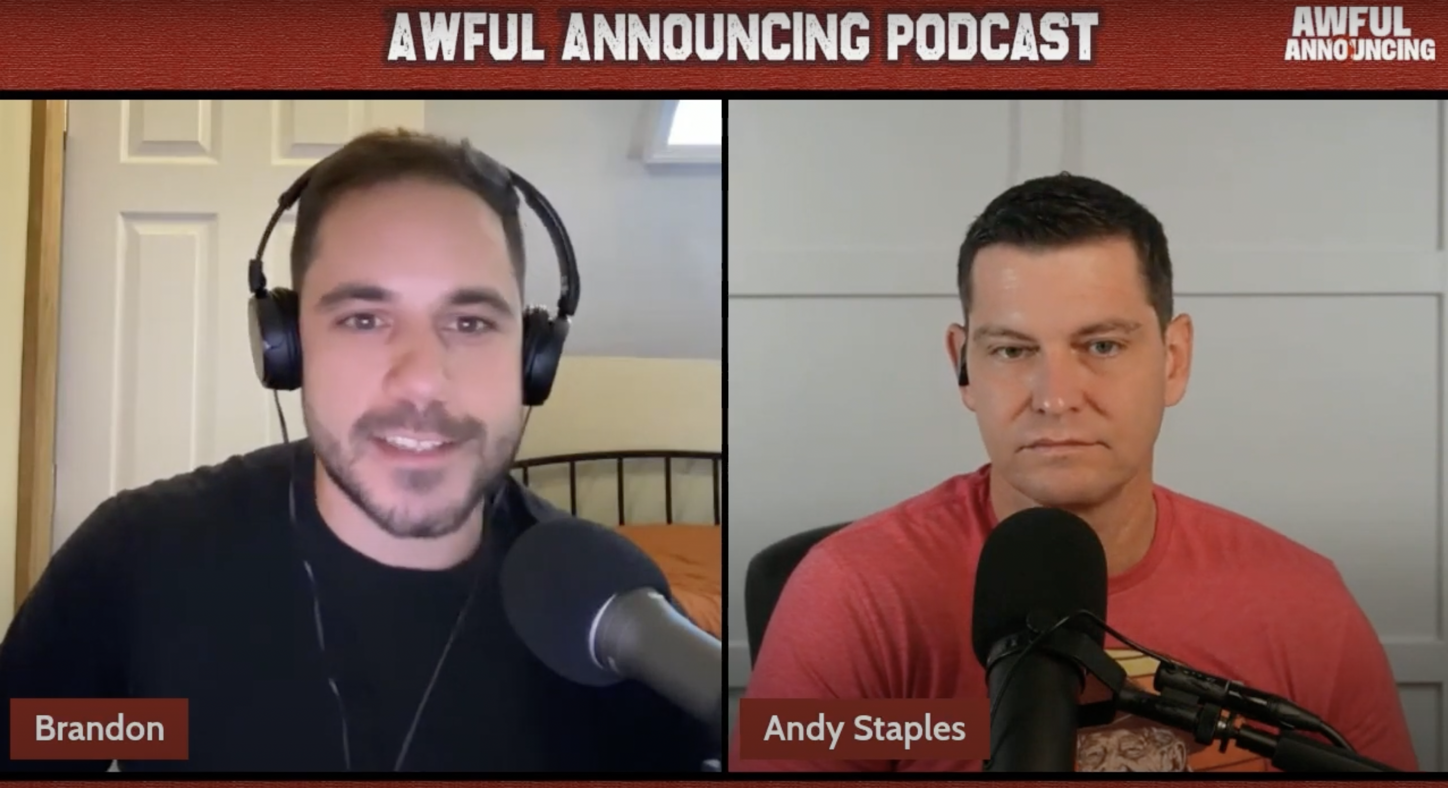Andy Staples on the Awful Announcing podcast discussing Pac-12 conference realignment