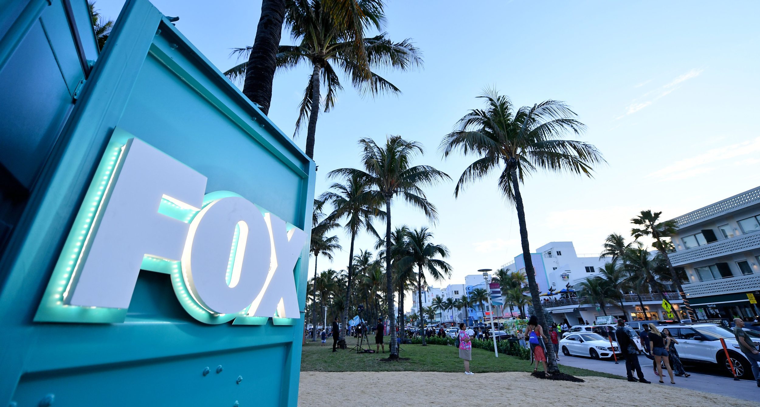 A general view of the FOX logo