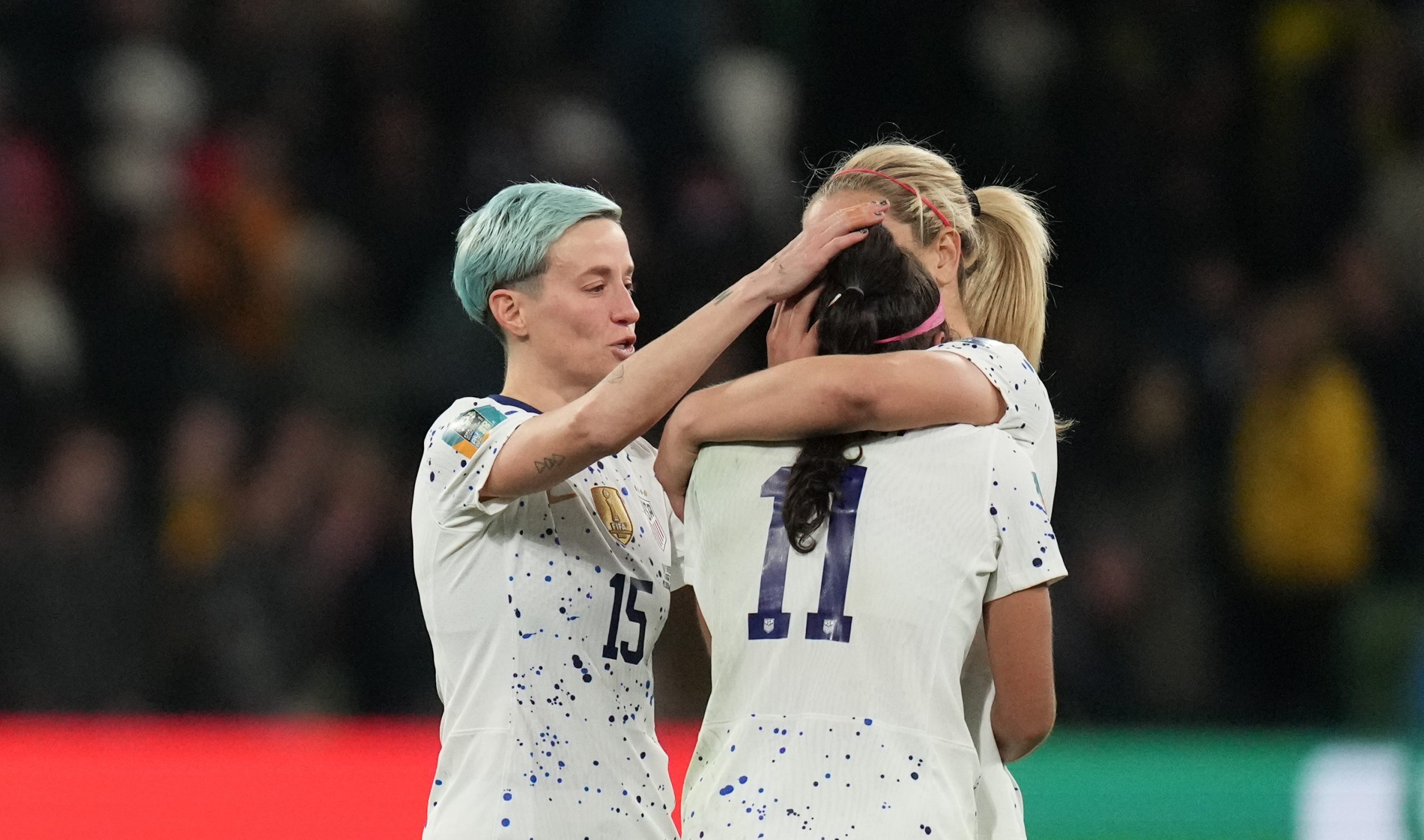 Fox studio analyst Alexi Lalas had an interesting take on the USWNT loss and poor performance at the 2023 FIFA women's World Cup. Photo Credit: Jenna Watson-USA TODAY Sports