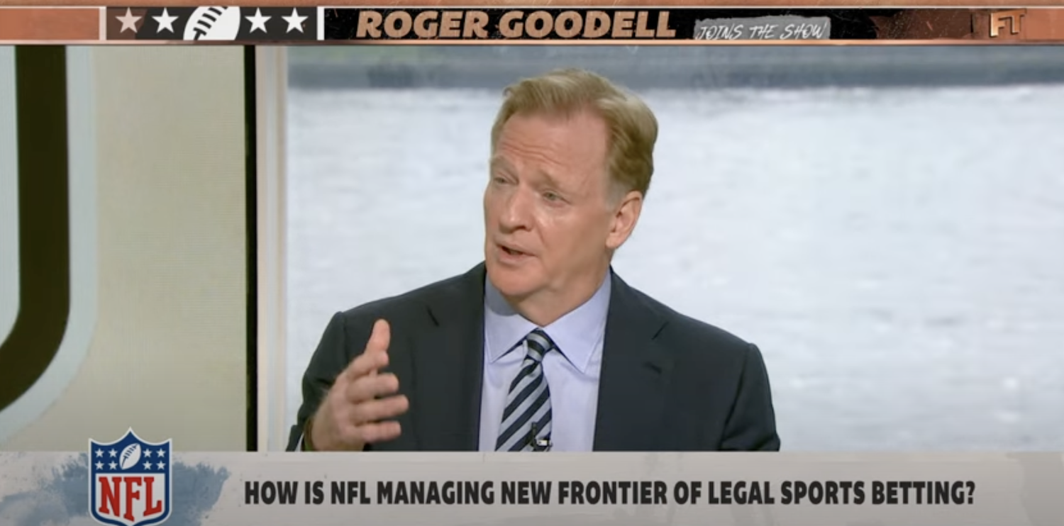 Roger Goodell on First Take