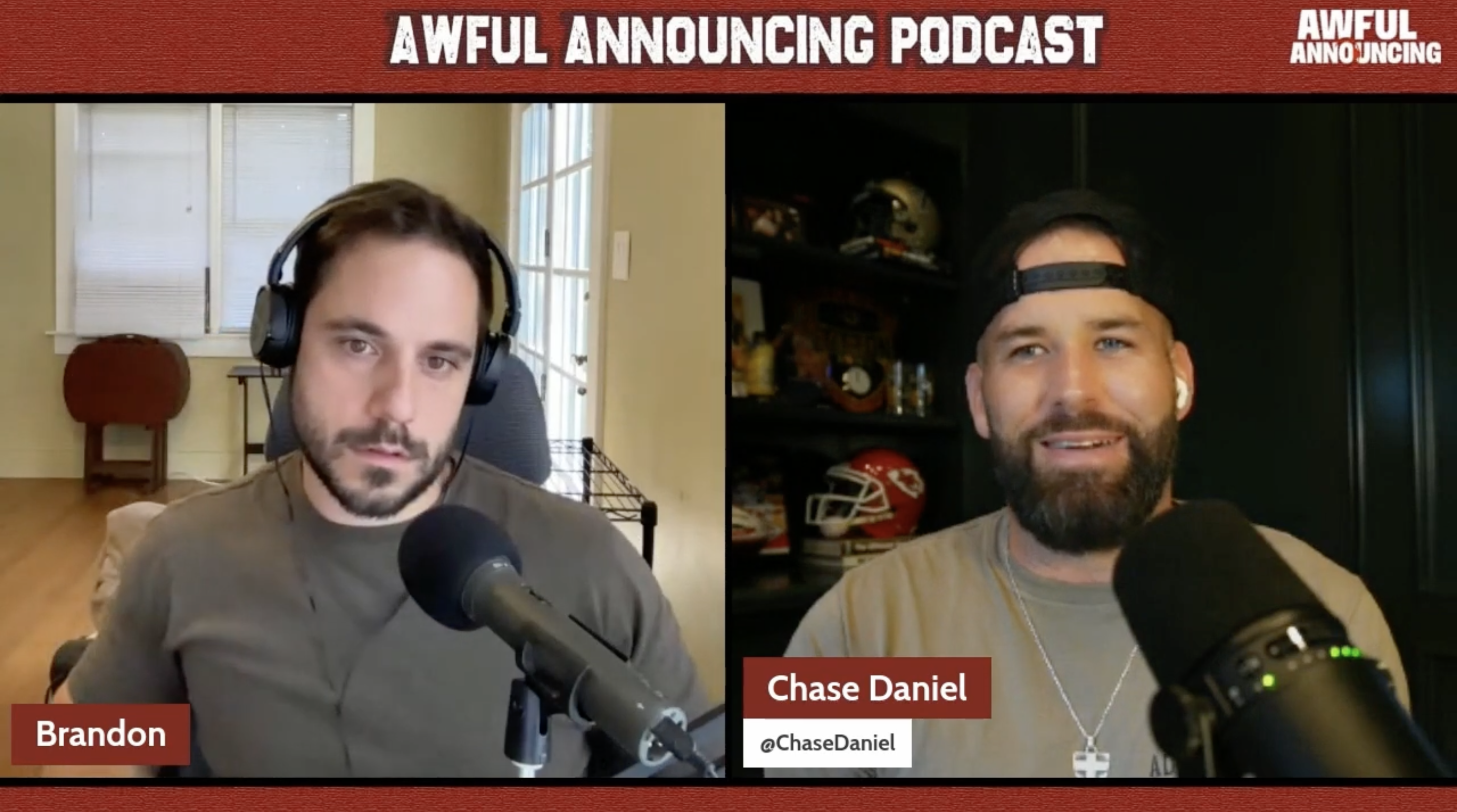 Chase Daniel on the Awful Announcing Podcast