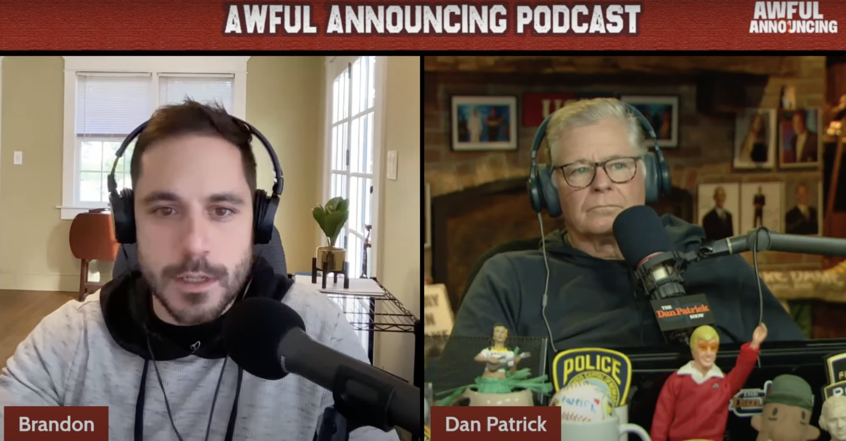 Dan Patrick on the Awful Announcing Podcast