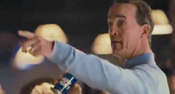 Peyton Manning in Bud Light commercial