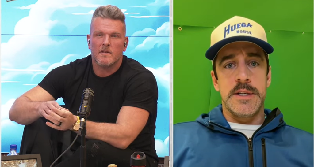Aaron Rodgers Tuesdays on ‘The Pat McAfee Show’ appear to be no more