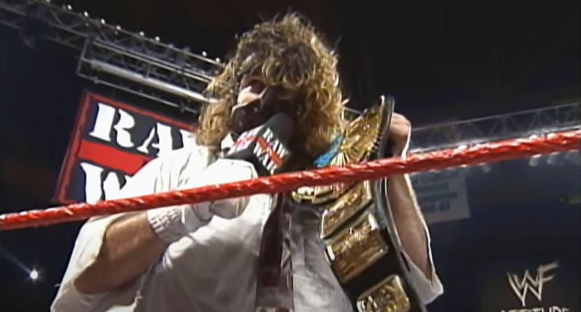 WWE Mick Foley Mankind Monday Night Wars