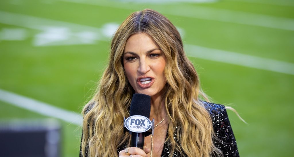 Erin Andrews responds to critics of Fox’s NFL broadcasts: ‘You try to do this’