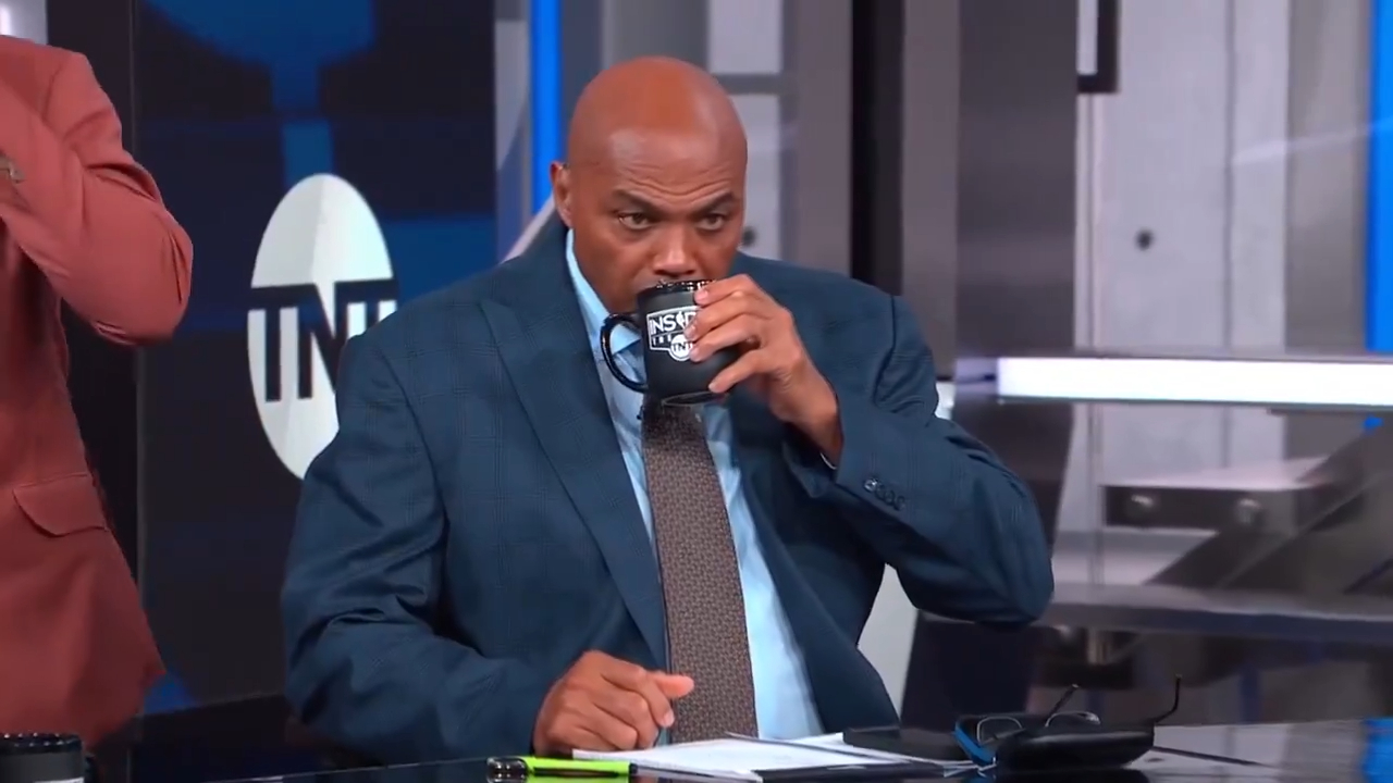 Charles Barkley's New Year's resolution to give up Diet Coke has already failed and now the 'Inside the NBA' crew are pranking him. PHOTO CREDIT: TNT