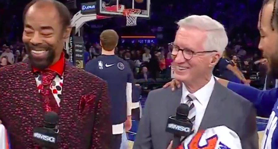 Mike Breen and Walt Frazier Photo Credit: MSG Network