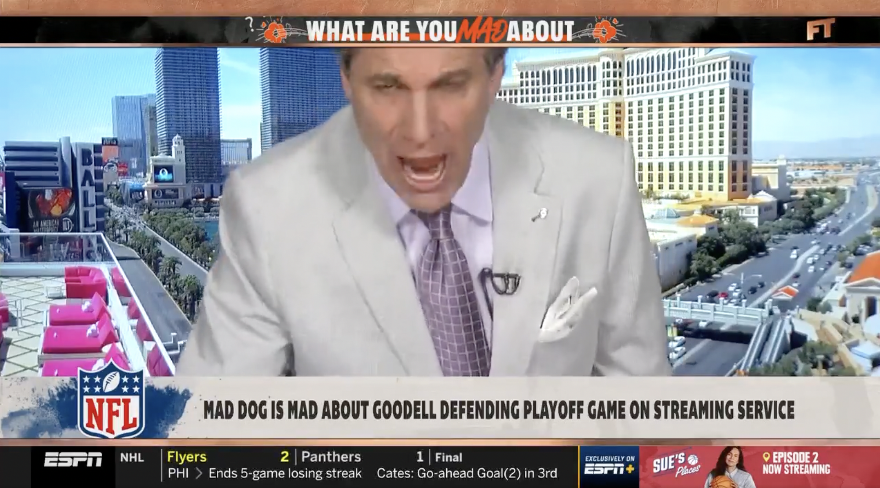 Chris "Mad Dog" Russo unloads on Roger Goodell during ESPN's "First Take."