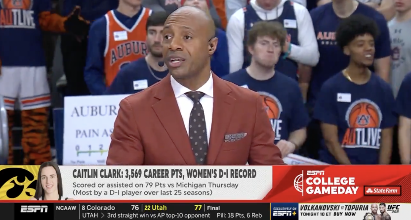 Jay Williams on ESPN's "College GameDay."