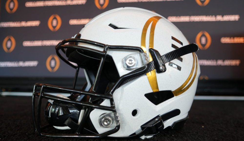 College Football Playoff helmet