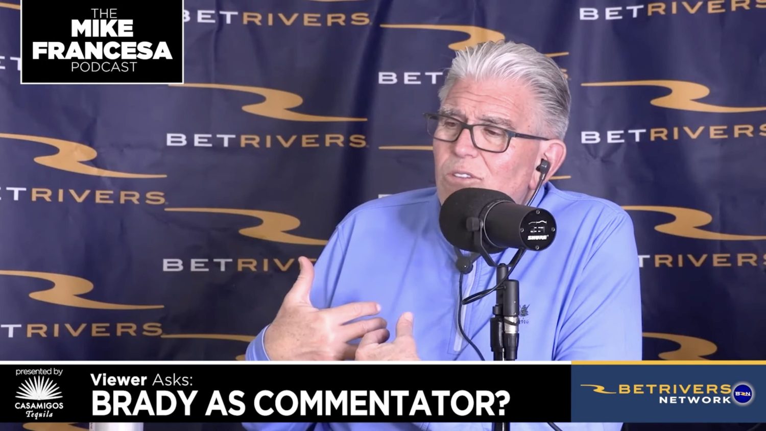Mike Francesa discusses Tom Brady as a broadcaster