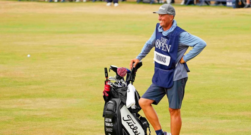 Longtime caddie Jim 'Bones' Mackay will be returning to NBC's