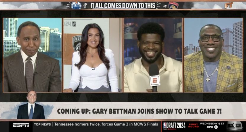 Stephen A. Smith talks hockey on First Take