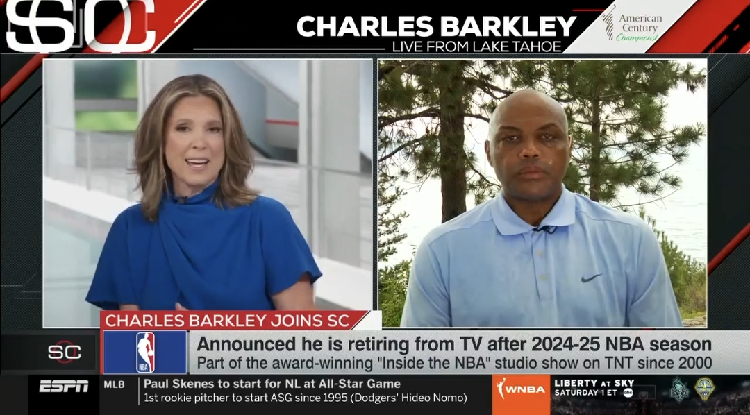 Charles Barkley explains why ESPN can’t replicate ‘Inside the NBA’ success