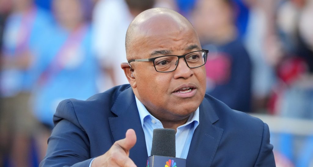 Mike Tirico calls out ESPN anchors’ ‘wasted’ time discussing fandom