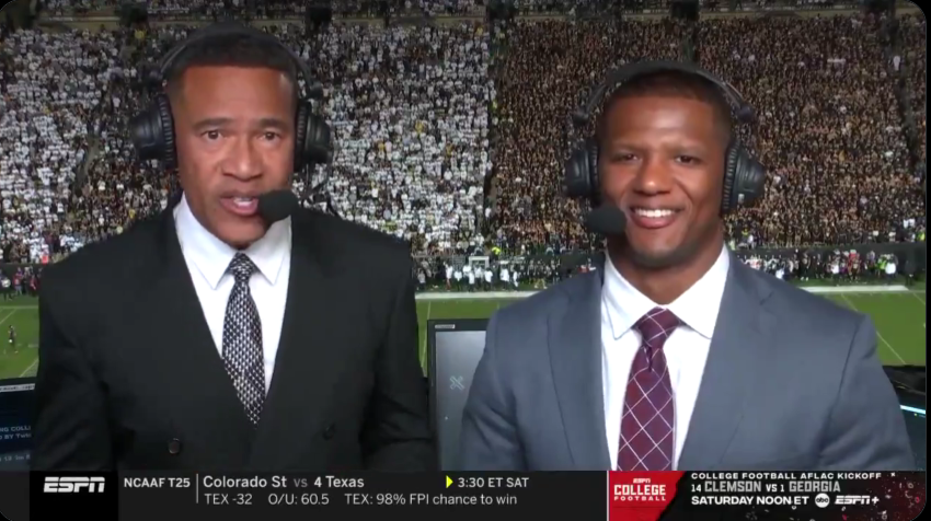 Mark Jones and Roddy Jones. Photo Credit: ESPN