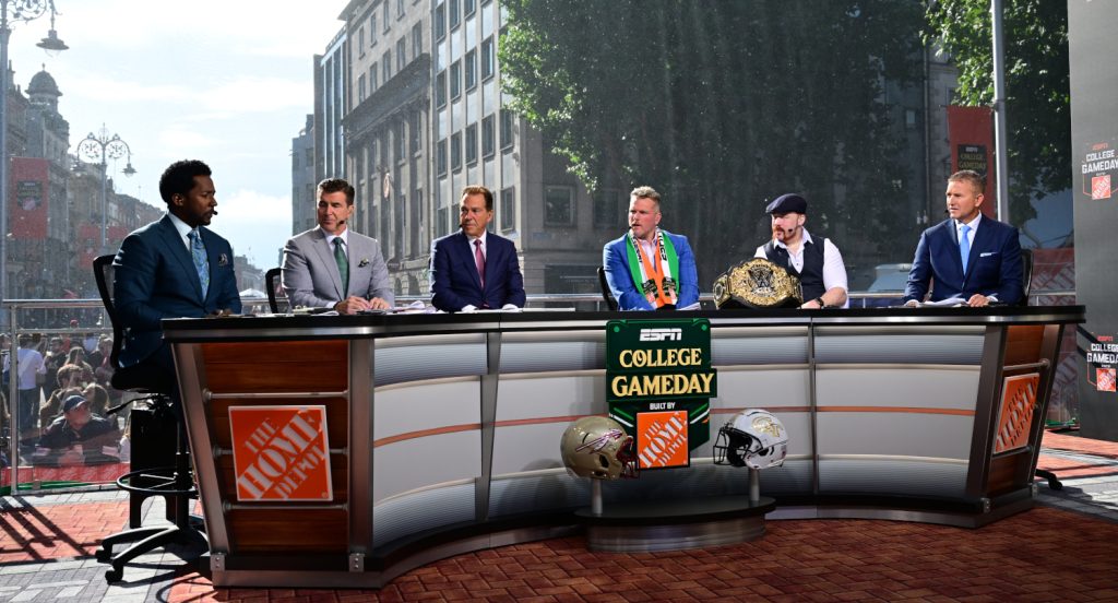 Reminder, there’s no ‘College GameDay’ in Week 0 this year