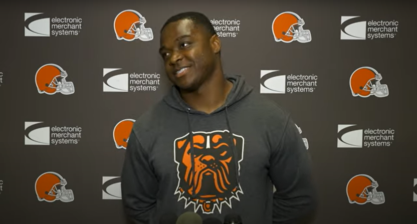 Amari Cooper took aim at the Cleveland media during his press availability on Thursday.