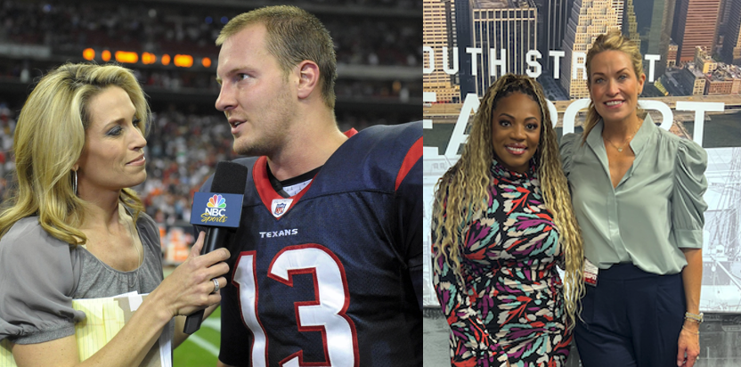 Broadcaster turned sports media agent Alex Flanagan.