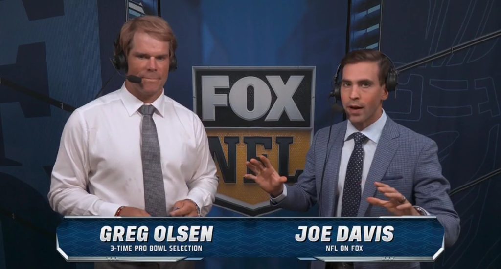 Fox’s Joe Davis, Greg Olsen to call NFL Network Ireland game