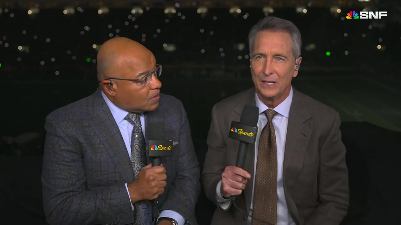 Cris Collinsworth ‘worried’ about Mike Tirico’s load management