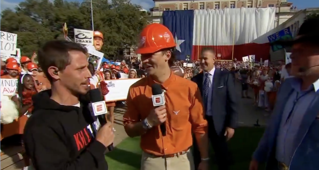 Tony Hinchcliffe’s “College GameDay” appearance included several gay jokes