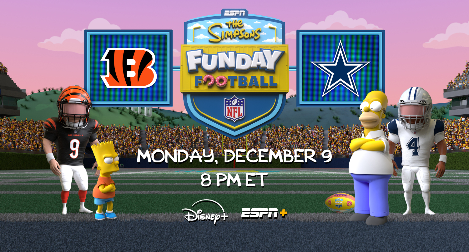 NFL won’t flex Bengals-Cowboys from ‘MNF’ because of Simpsons-themed altcast