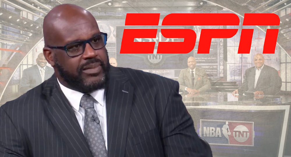 Shaquille O’Neal reportedly isn’t under contract for ‘Inside the NBA’s’ move to ESPN