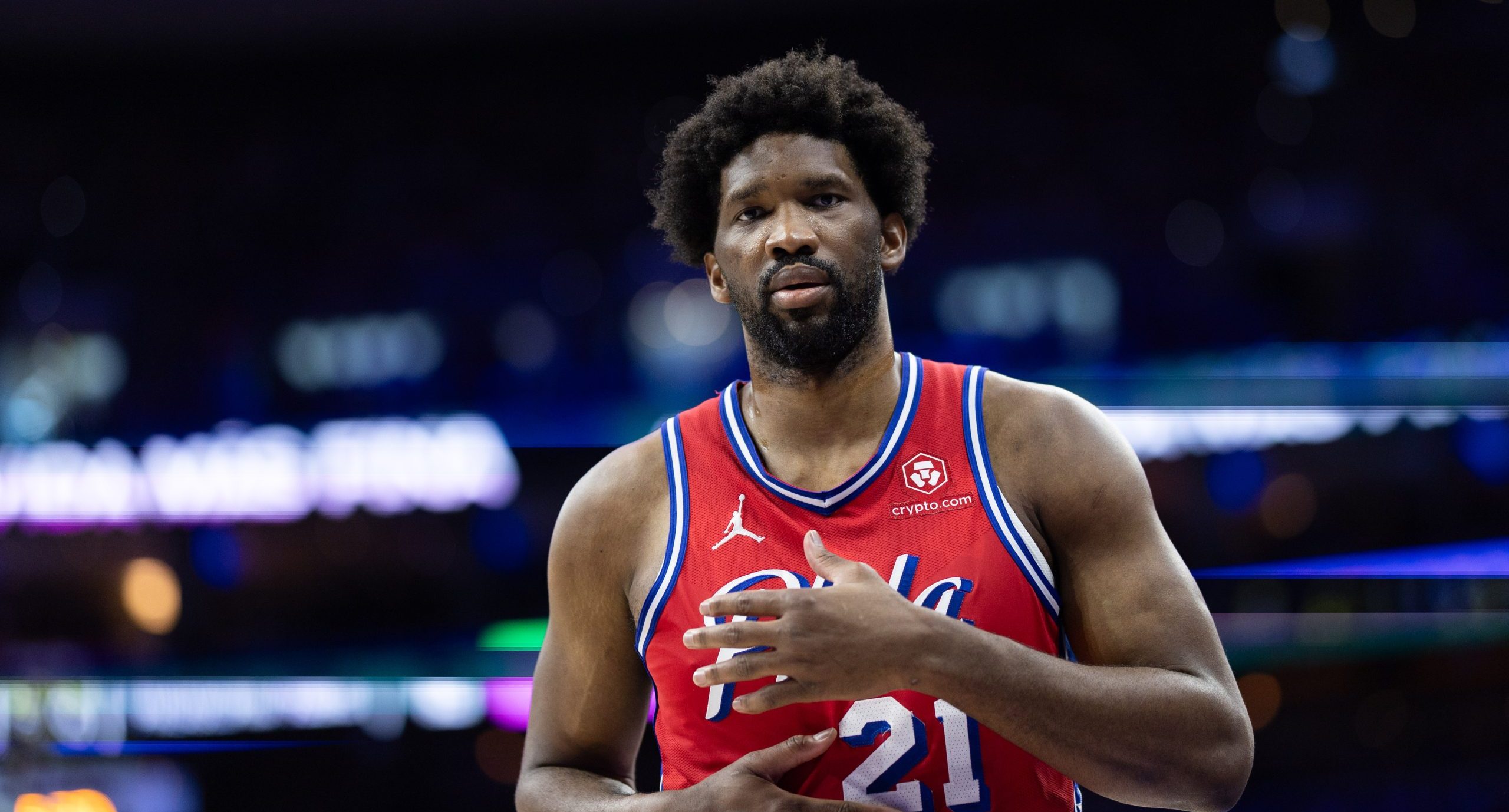 NBA suspends Joel Embiid three games for shoving reporter