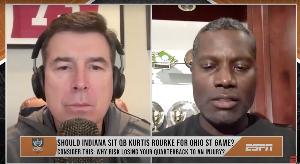 Joey Galloway doubled down on Indiana-Kurtis Rourke take, despite pushback from Rece Davis