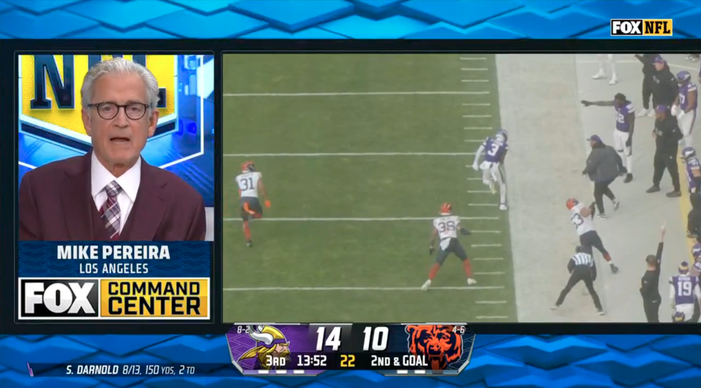 Mike Pereira reveals another infuriating reality of NFL replay review during Vikings-Bears clash