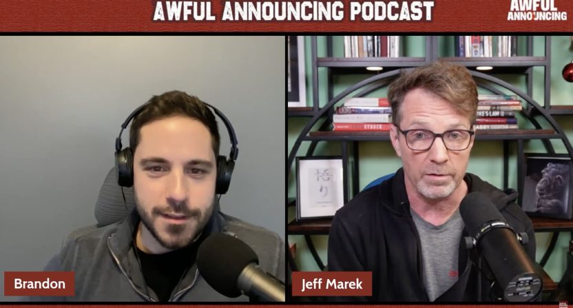 Jeff Marek on the Awful Announcing Podcast