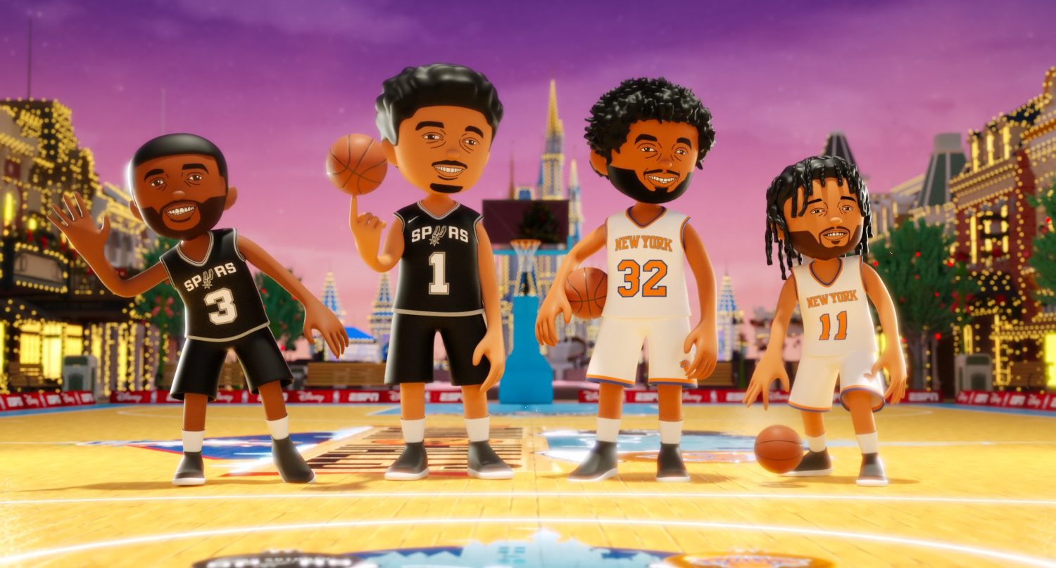 How ESPN will pick when to sub Disney characters in on ‘Dunk The Halls’ NBA altcast