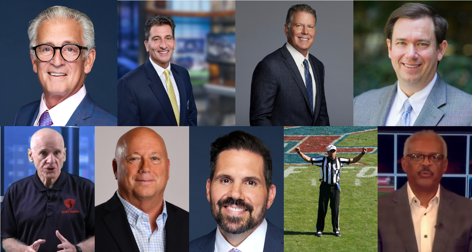 Grade the NFL/college football rules analysts for 2024