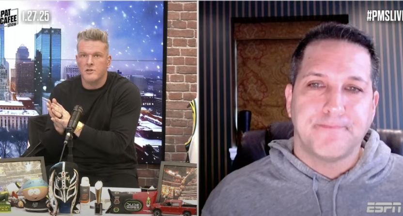 Pat McAfee and Adam Schefter