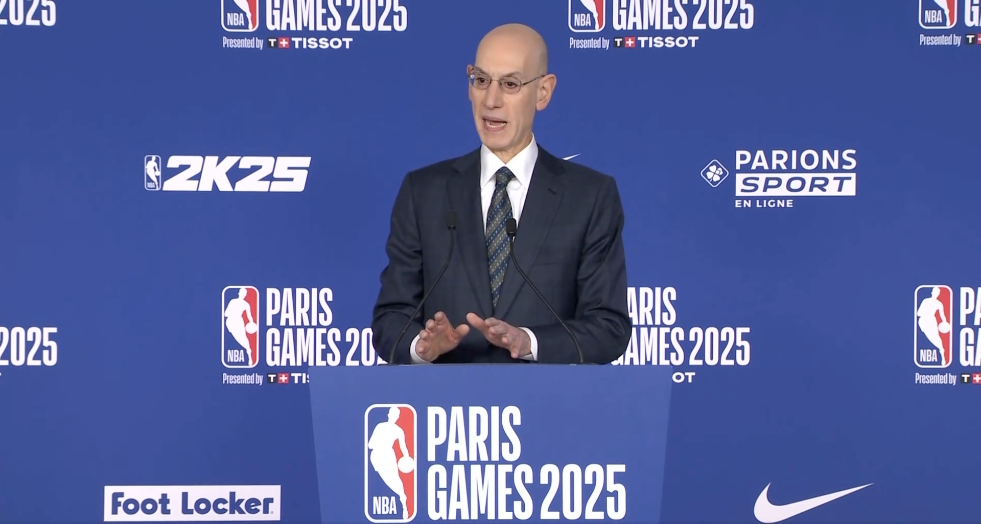 Adam Silver sounds off on NBA’s on-court product, balancing ‘aesthetic appeal’ and ‘competitive tension’