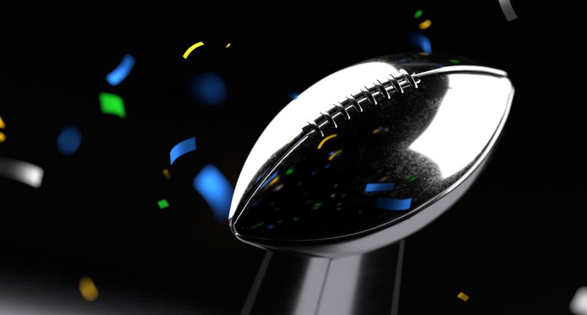 NFL Super Bowl trophy