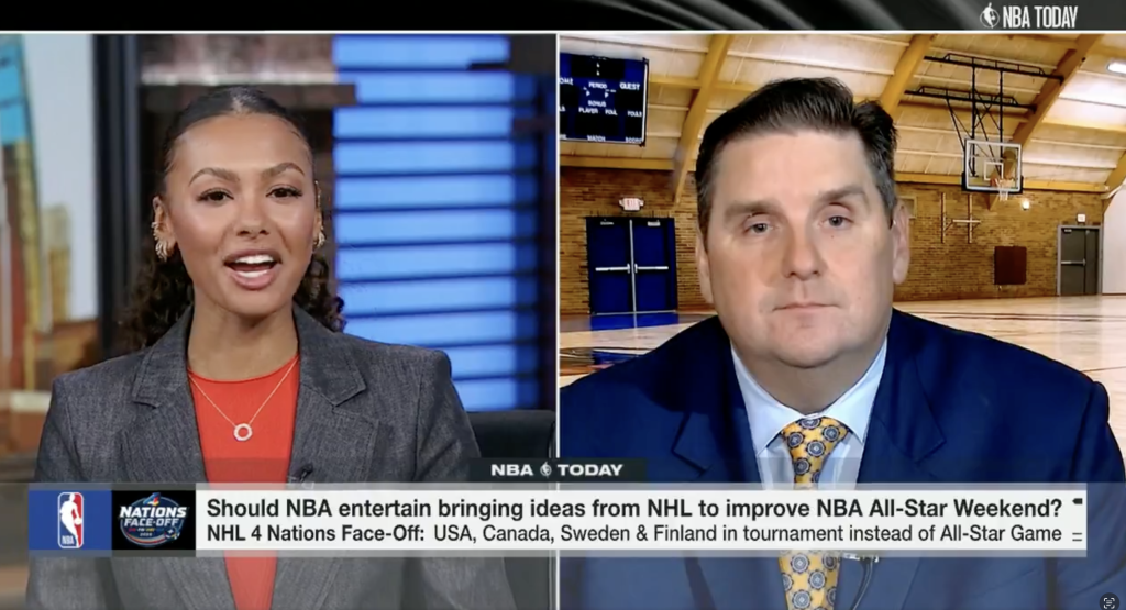 Brian Windhorst doesn’t think success of NHL’s 4 Nations Face-Off should reflect poorly on NBA