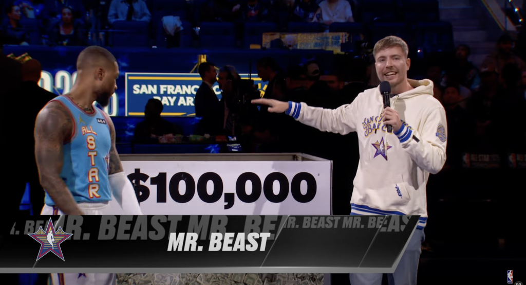 NBA All-Star Game’s ‘Mr. Beast Challenge’ didn’t go over well with sports media