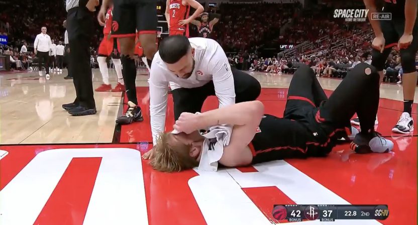Toronto Raptors guard Gradey Dick