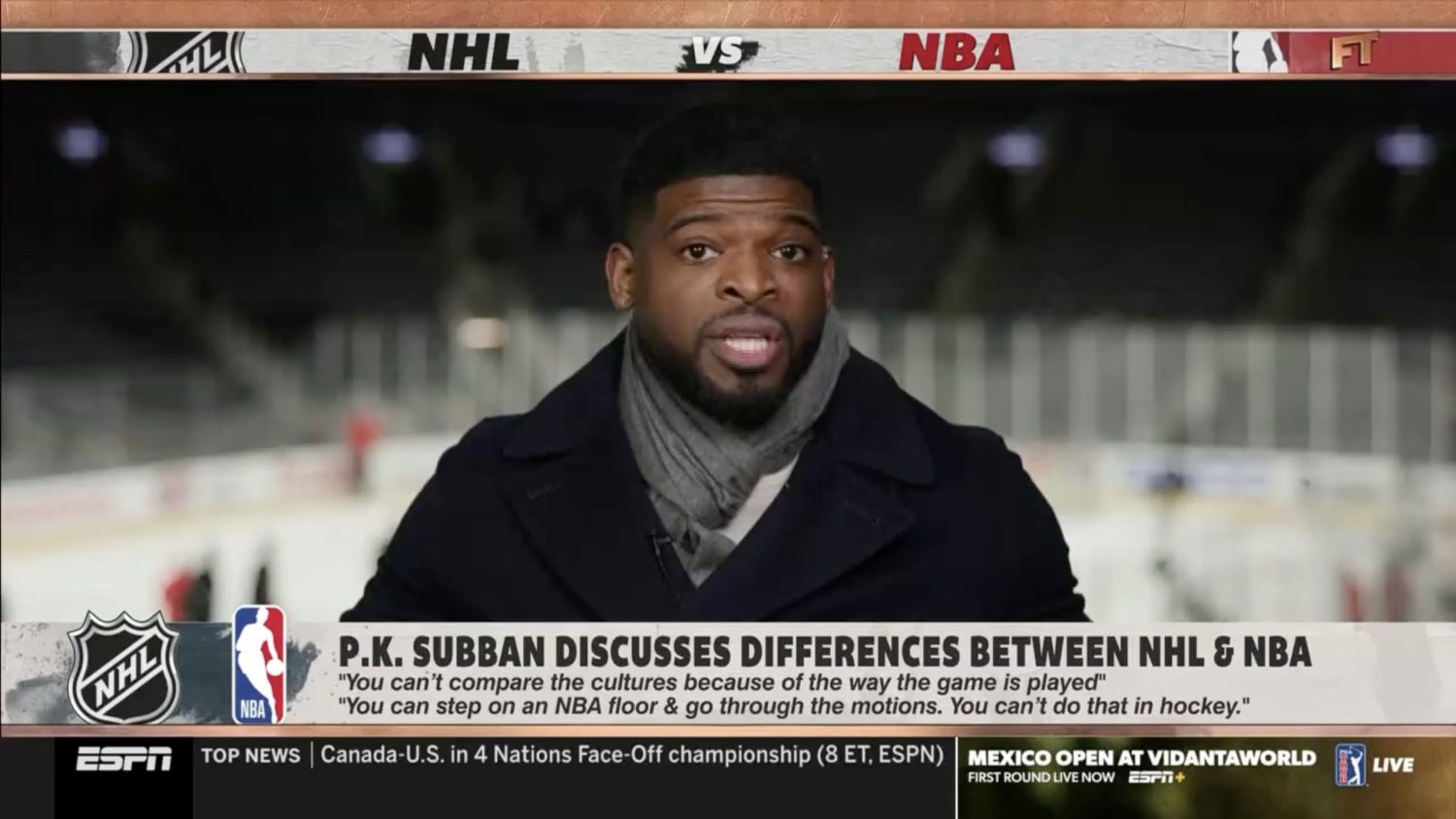 P.K. Subban on First Take