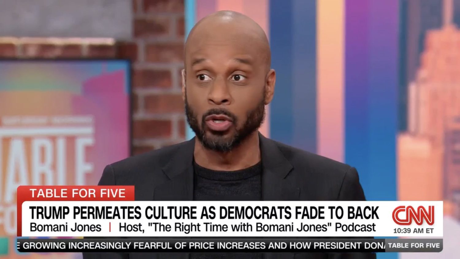 Bomani Jones on 'CNN Saturday Morning Table for Five'